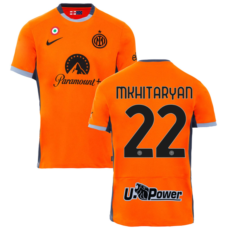 maillot mkhitaryan inter milan 3ème 2023-24