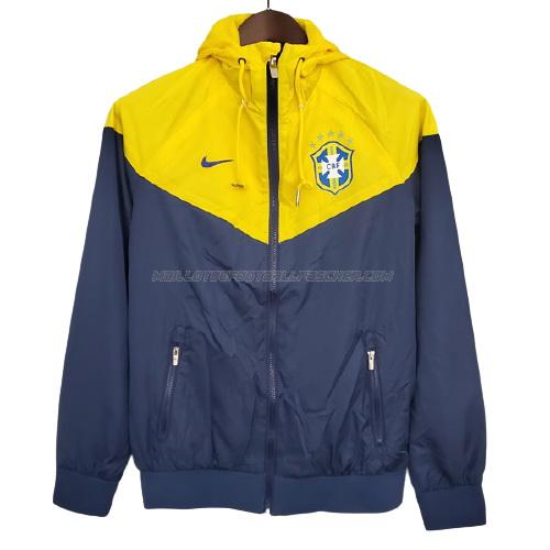 coupe vent brésil bleu jaune 2021-22