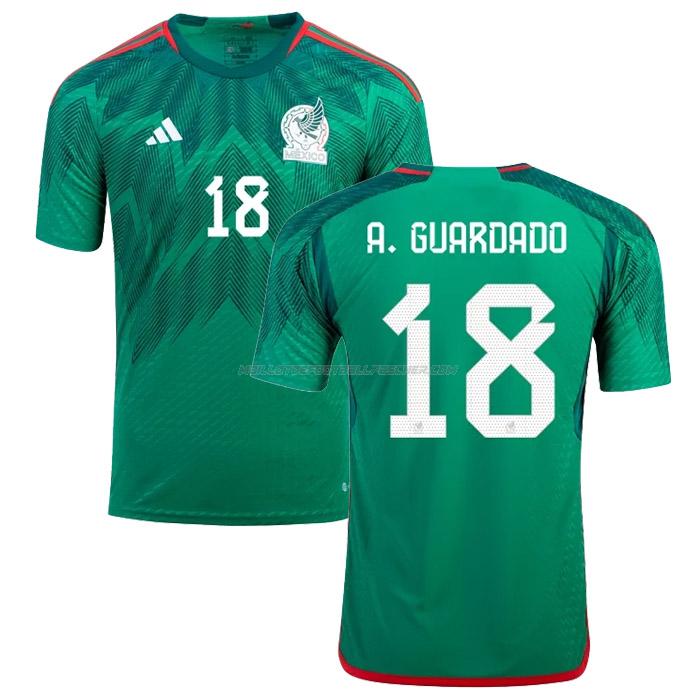 maillot a. guardado coupe du monde mexique 1ème 2022