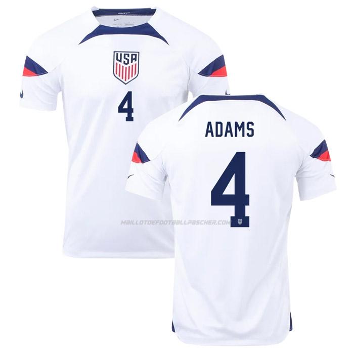 maillot adams coupe du monde États-unis 1ème 2022