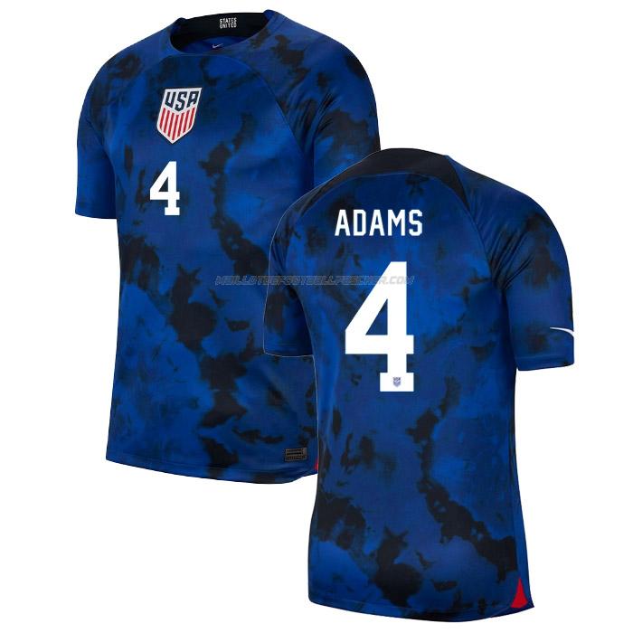 maillot adams coupe du monde États-unis 2ème 2022