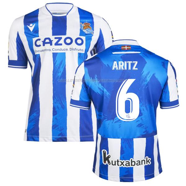 maillot aritz real sociedad 1ème 2022-23