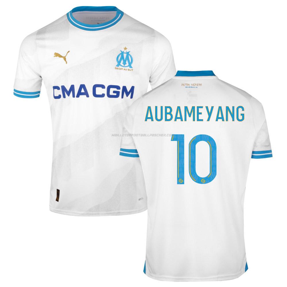 maillot aubameyang marseille 1ème 2023-24