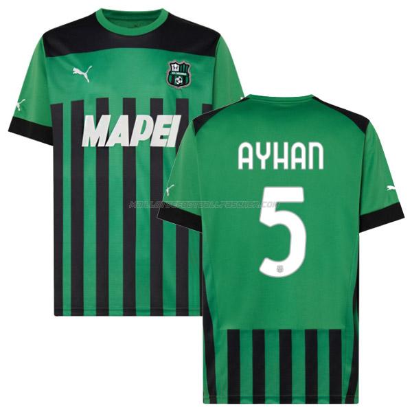maillot ayhan sassuolo calcio 1ème 2022-23