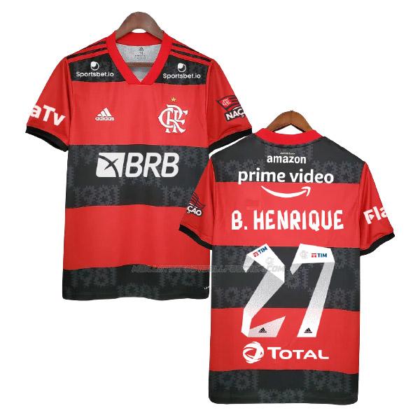 maillot b.henrique flamengo 1ème 2021-22