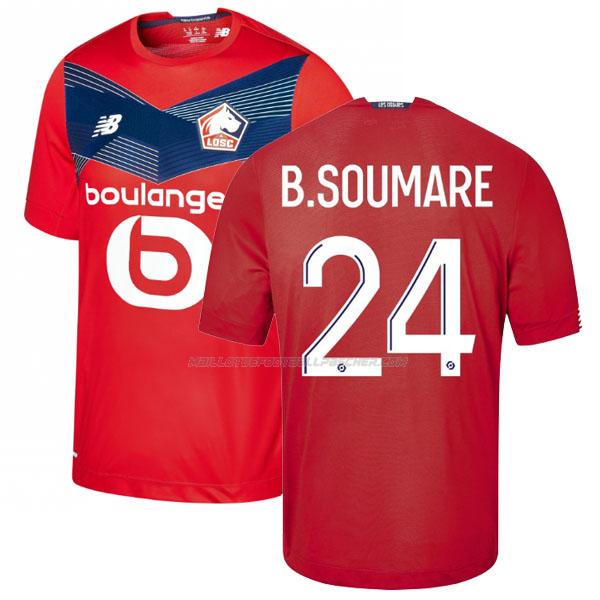 maillot b.soumare lille 1ème 2020-21