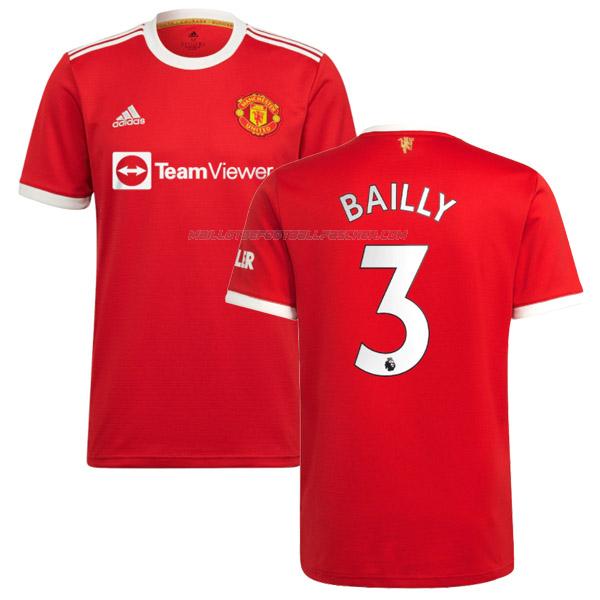 maillot bailly manchester united 1ème 2021-22