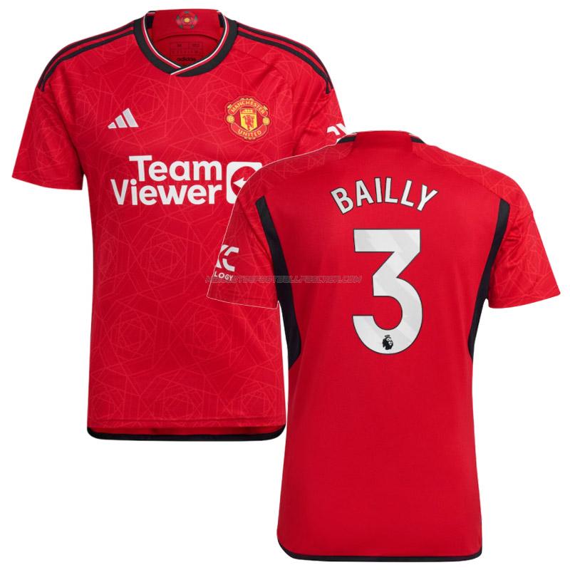 maillot bailly manchester united 1ème 2023-24