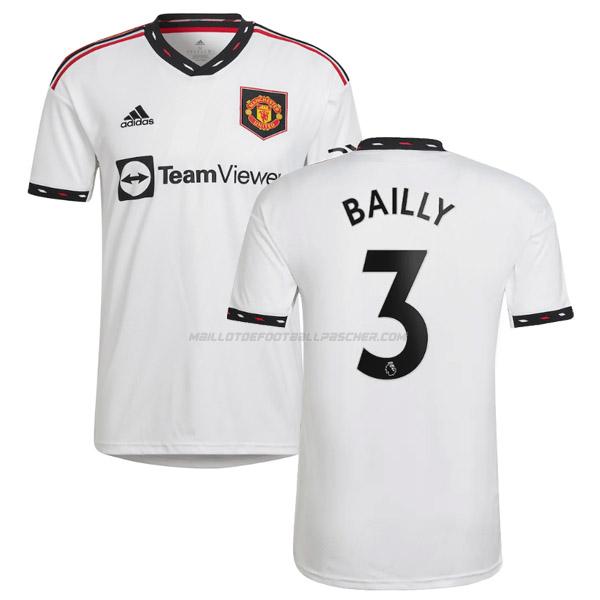 maillot bailly manchester united 2ème 2022-23