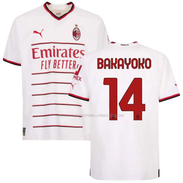 maillot bakayoko ac milan 2ème 2022-23