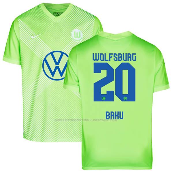 maillot baku wolfsburg 1ème 2020-21