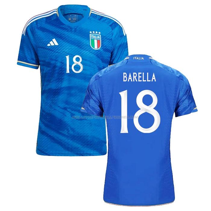 maillot barella italie 1ème 2023