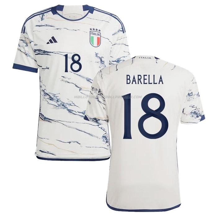 maillot barella italie 2ème 2023