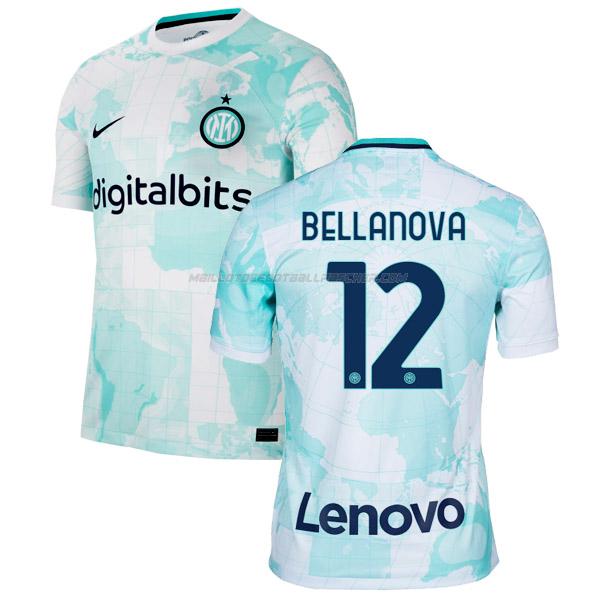 maillot bellanova inter milan 2ème 2022-23