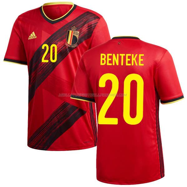 maillot benteke belgique 1ème 2020-2021