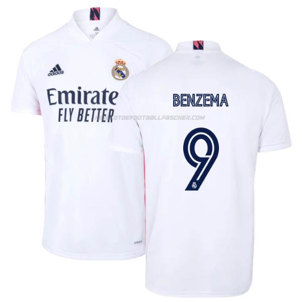 maillot benzema real madrid 1ème 2020-21