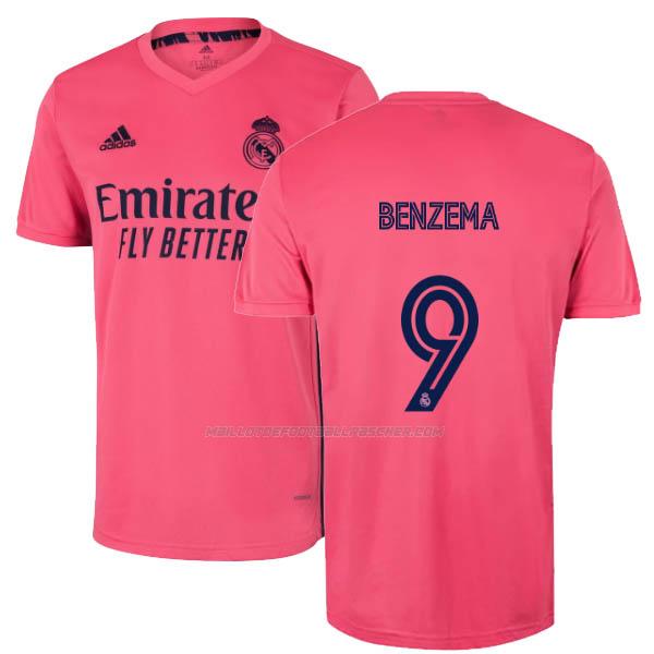maillot benzema real madrid 2ème 2020-21