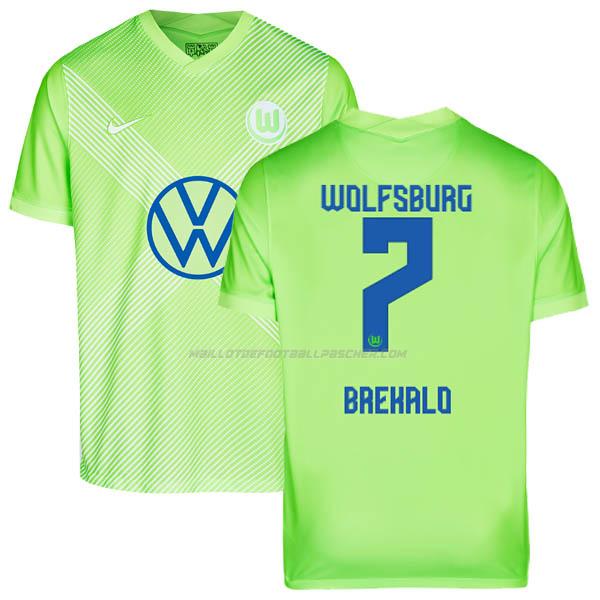 maillot brekalo wolfsburg 1ème 2020-21