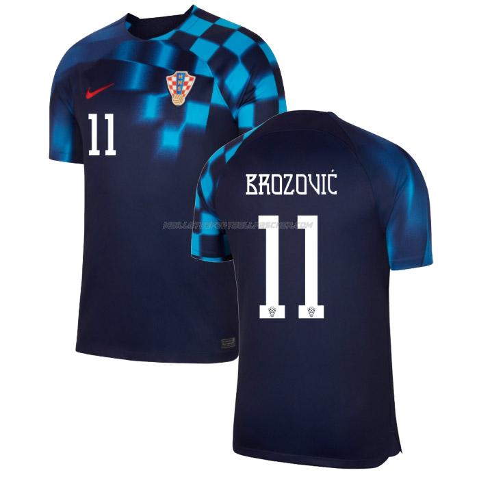 maillot brozovic coupe du monde croatie 2ème 2022
