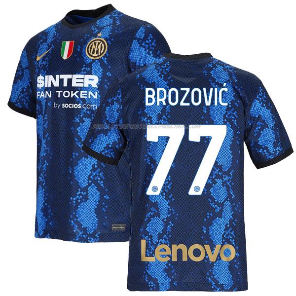 maillot brozovic inter milan 1ème 2021-22