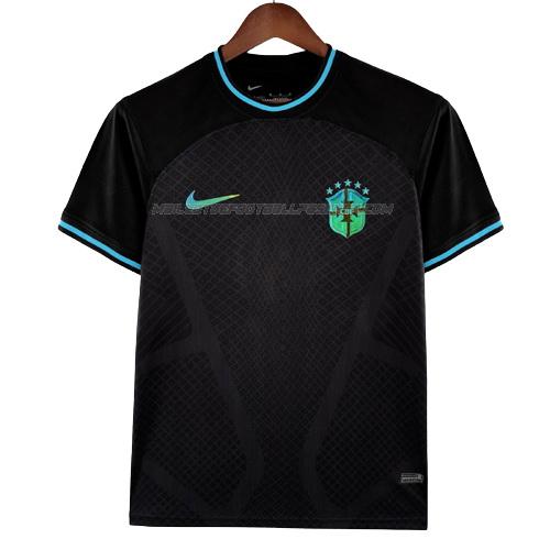 maillot brésil noir bx2 2022