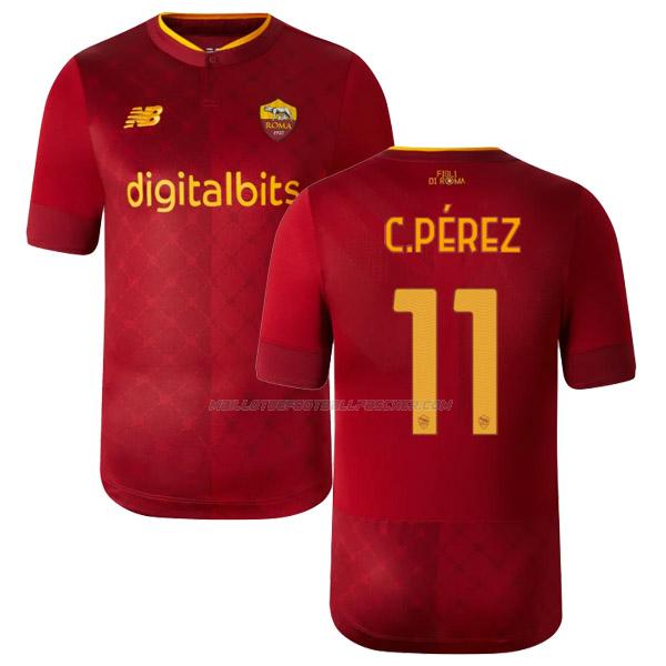 maillot c.perez roma 1ème 2022-23