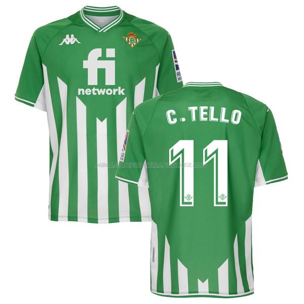 maillot c.tello real betis 1ème 2021-22