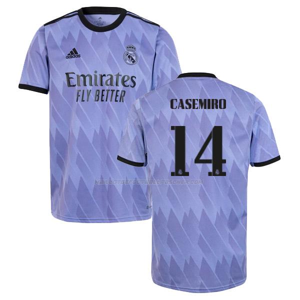 maillot casemiro real madrid 2ème 2022-23