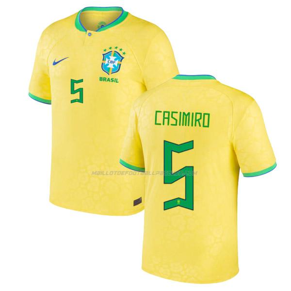 maillot casimiro coupe du monde brésil 1ème 2022