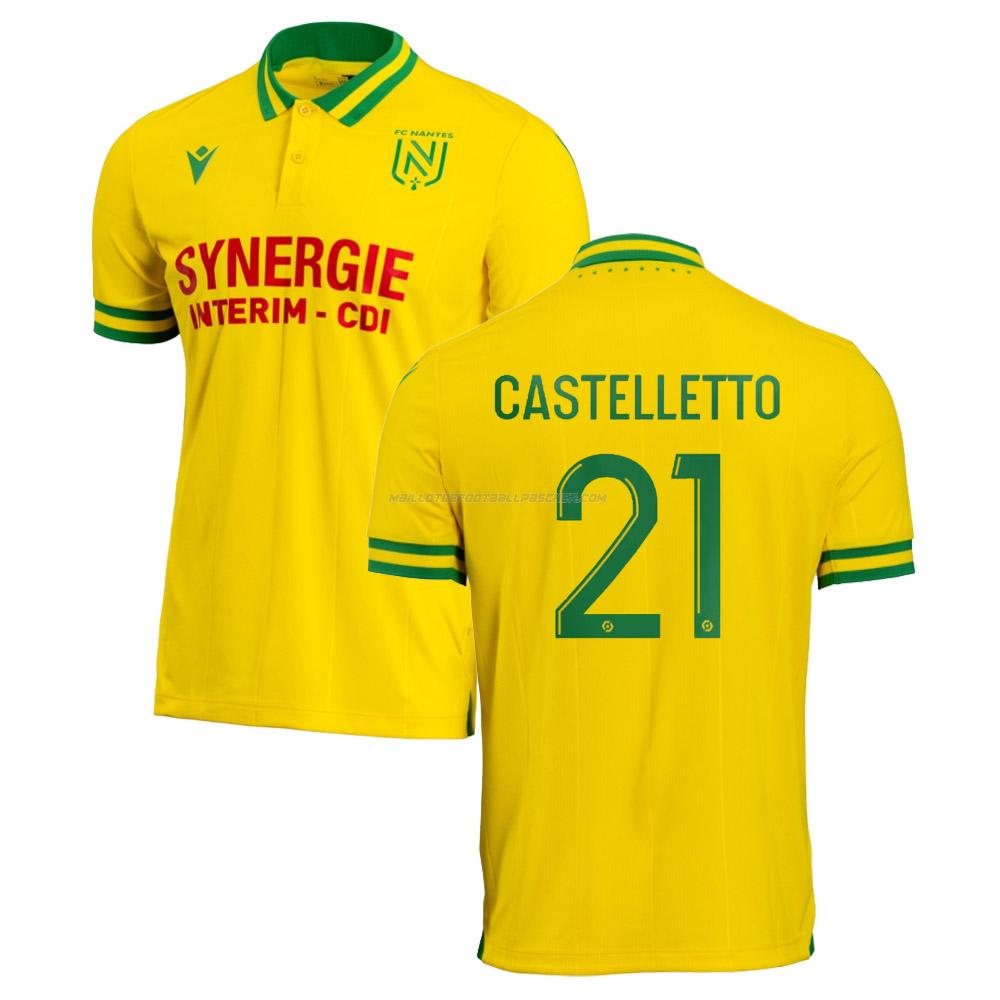 maillot castelletto nantes 1ème 2023-24