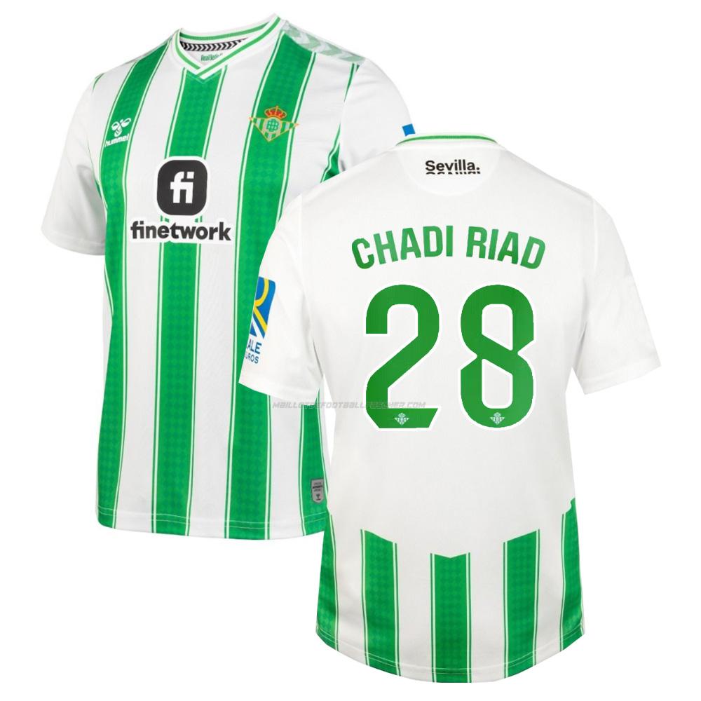 maillot chadi riad real betis 1ème 2023-24