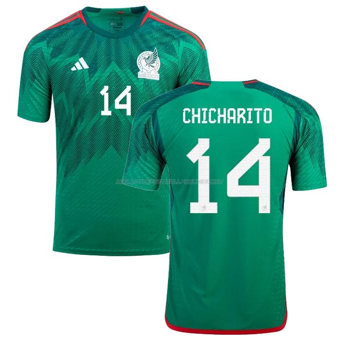 maillot chicharito coupe du monde mexique 1ème 2022