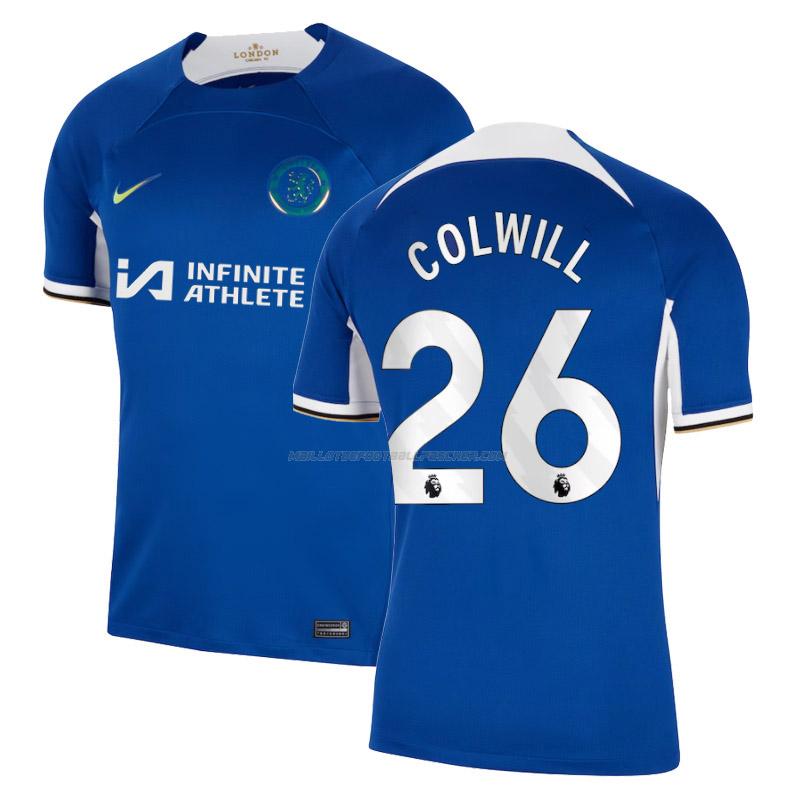 maillot colwill chelsea 1ème 2023-24