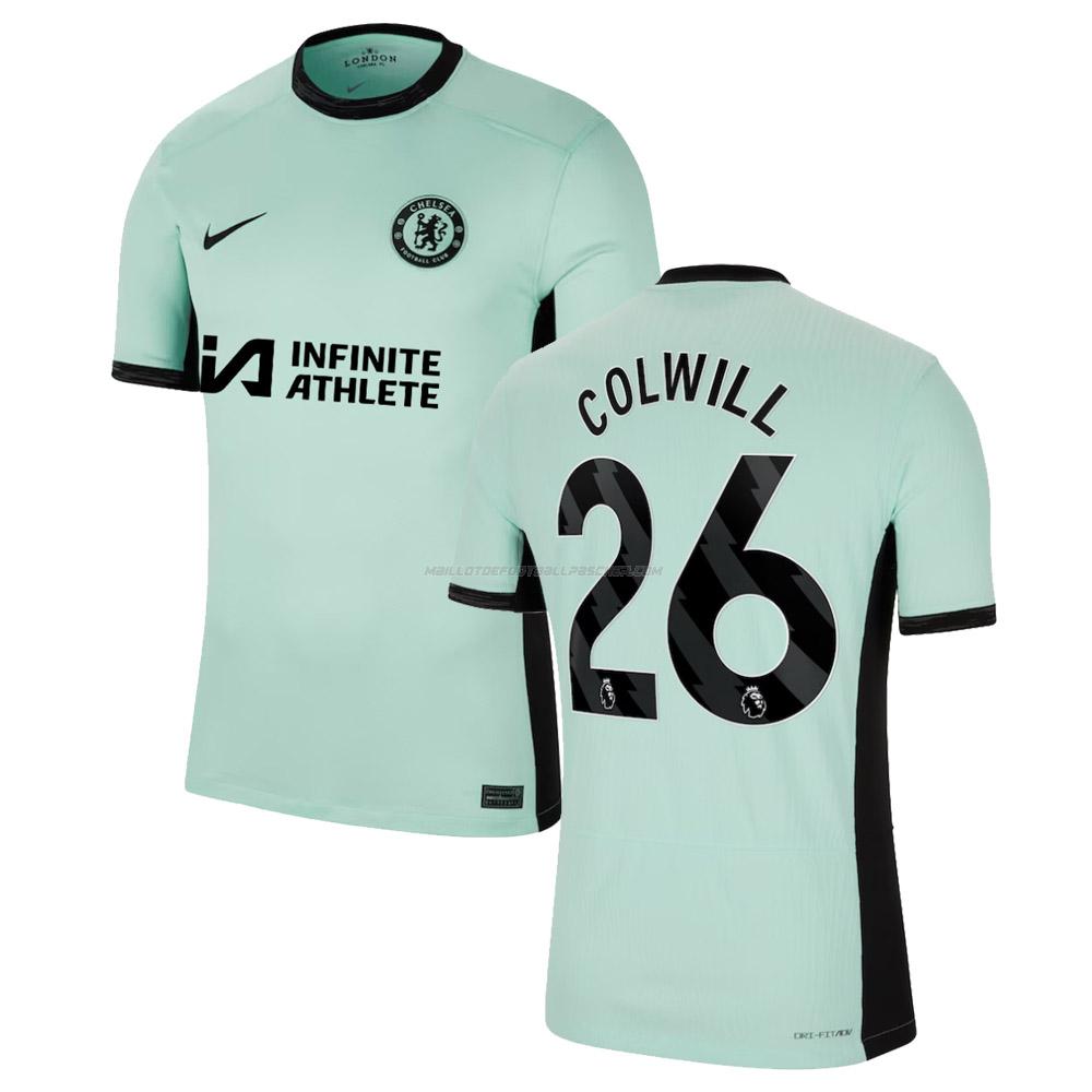 maillot colwill chelsea 3ème 2023-24