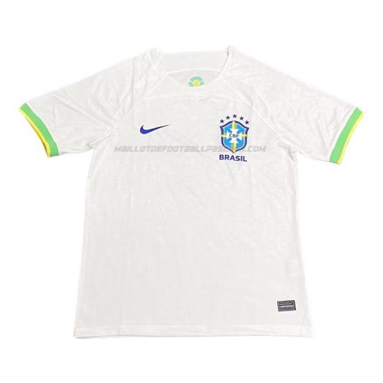 maillot coupe du monde brésil blanc 2022