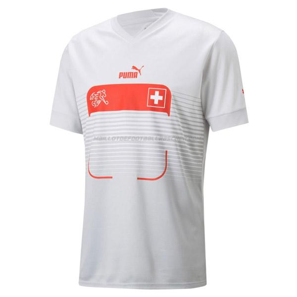 maillot coupe du monde suisse 2ème 2022