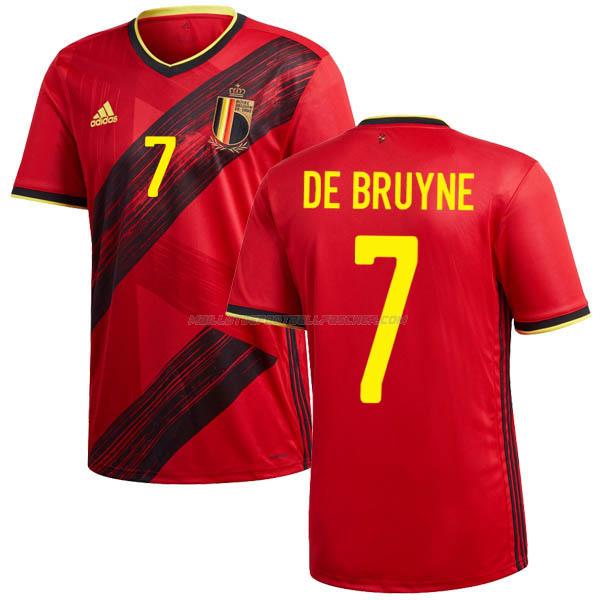 maillot de bruyne belgique 1ème 2020-2021