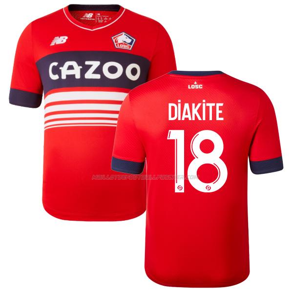 maillot diakite lille 1ème 2022-23