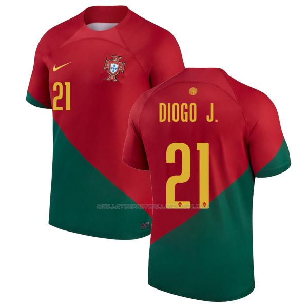 maillot diogo jota coupe du monde portugal 1ème 2022
