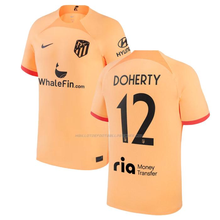 maillot doherty atlético de madrid 3ème 2022-23