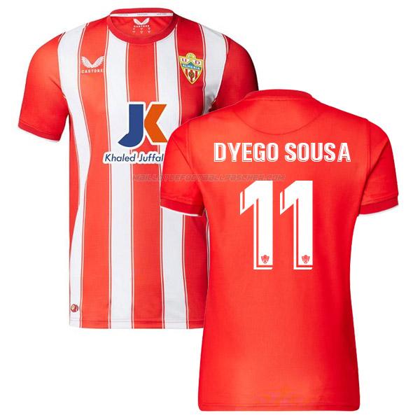 maillot dyego sousa almeria 1ème 2022-23