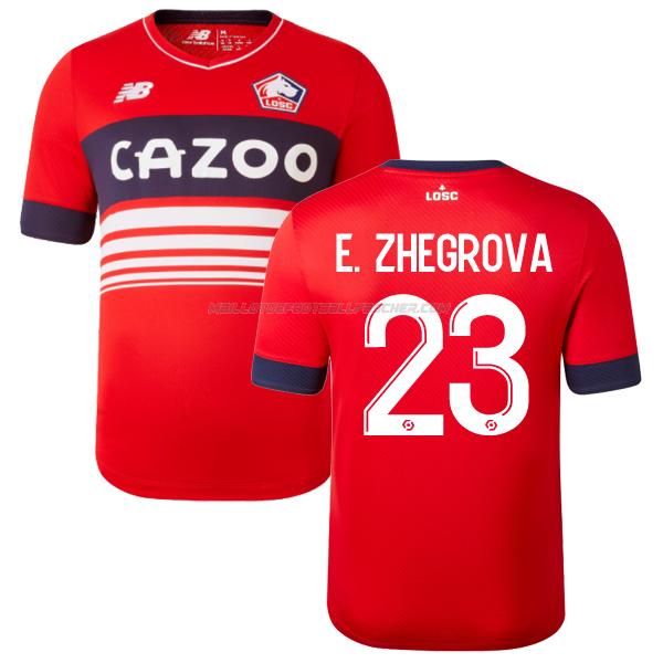 maillot e. zhegrova lille 1ème 2022-23
