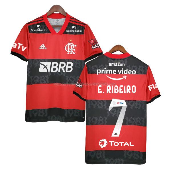 maillot e.ribeiro flamengo 1ème 2021-22