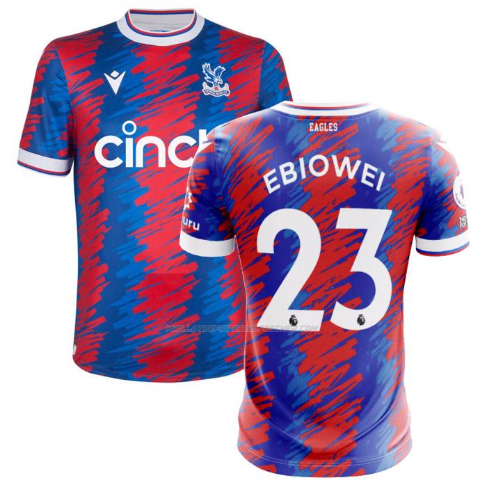 maillot ebiowei crystal palace 1ème 2022-23