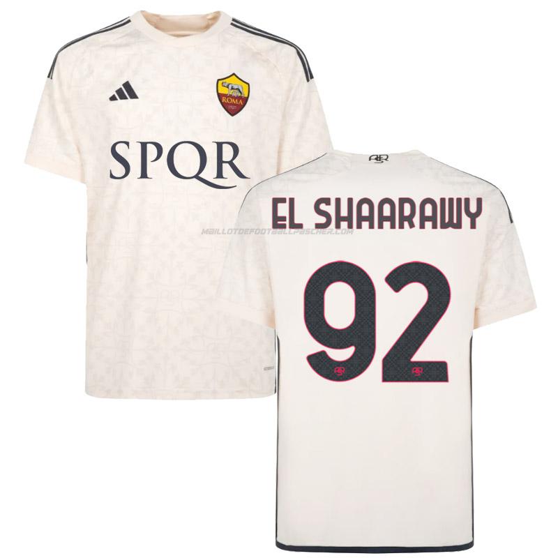 maillot el shaarawy roma 2ème 2023-24