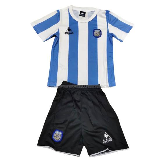 maillot enfant argentina 1ème 1986