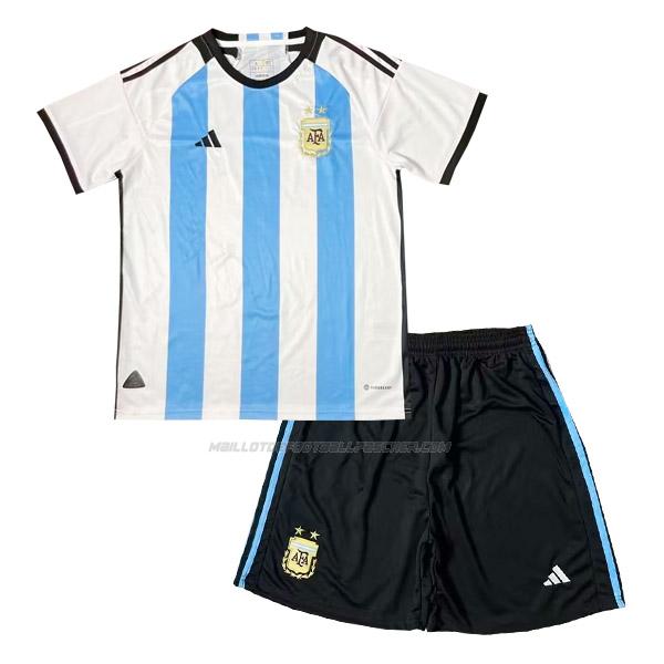maillot enfant argentina 1ème 2022