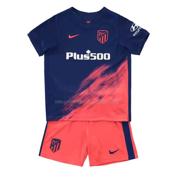 maillot enfant atletico madrid 2ème 2021-22