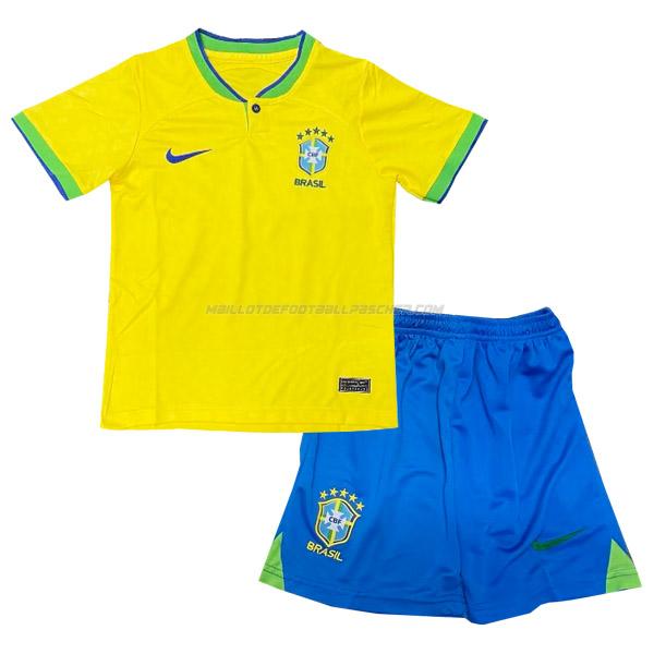 maillot enfant brésil 1ème 2022