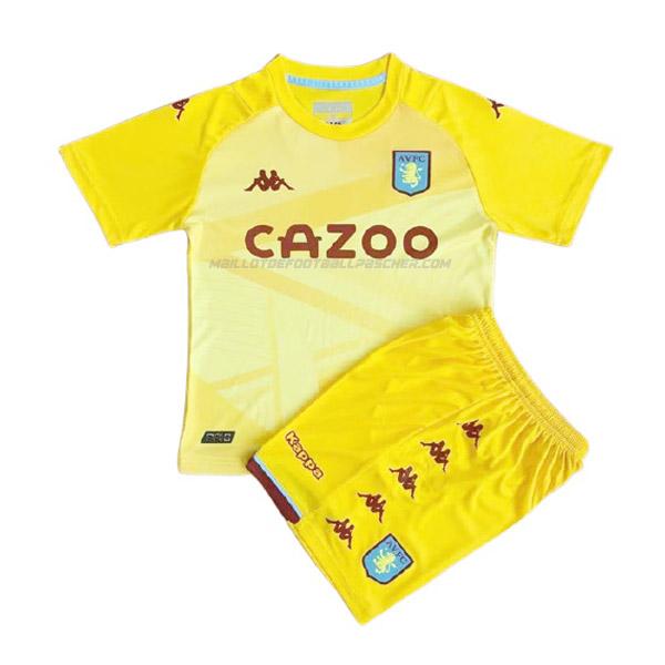 maillot enfant gardien aston villa jaune 2021-22